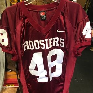 Indiana Hoosiers Throwback Football Jersey